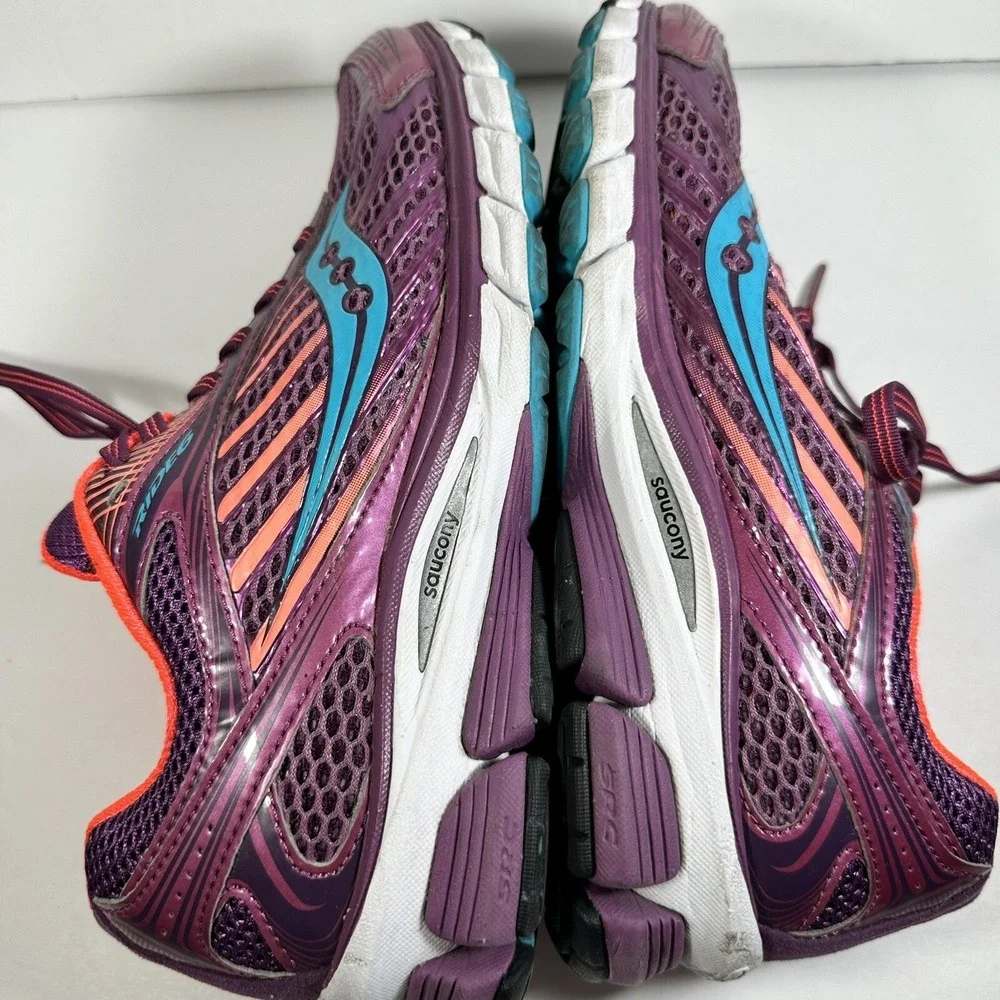 Saucony Womens Ride 6 10200-5 Multicolor Running Shoes Sneakers Size 8